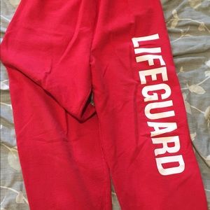 Lifeguard sweatpants